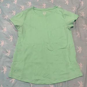 cute green athletic shirt